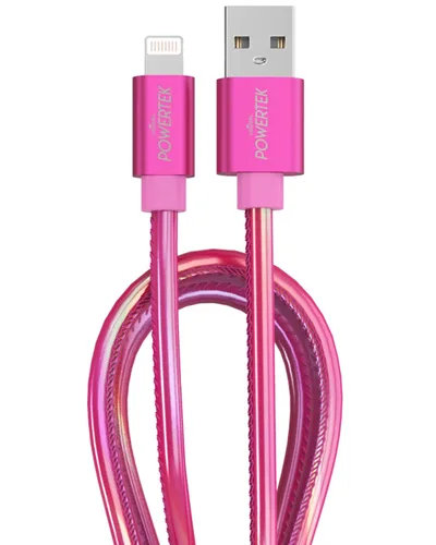 Vista 7 de LIQUIPEL Powertek - Cable de carga para iPhone, adaptador de cable Lightning a USB de carga rápida de 6 pies, compatible con iPad, certificado MFI