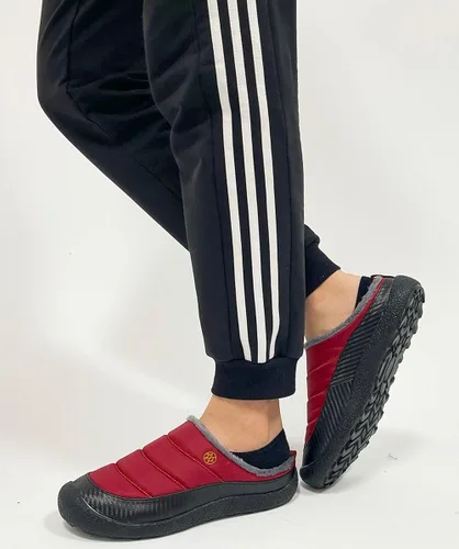 Vista 7 de Eagsouni - Pantuflas de casa para hombre con forro de piel para invierno