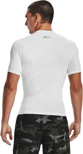 Vista 2 de Under Armour HeatGear - Camiseta de compresión de manga corta para hombre