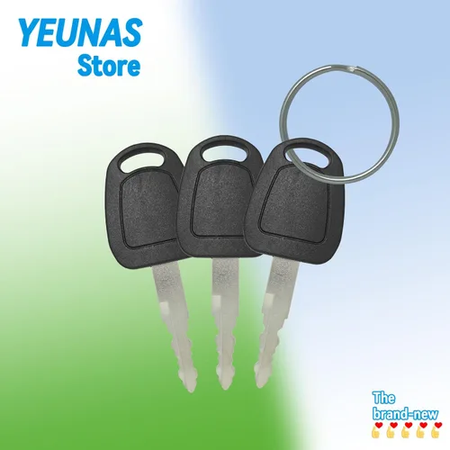 Vista 5 de Reemplazo de llaves de encendido F900 K1009605 para excavadora Daewoo Doosan Terex y Bobcat E55W E57W E60 E62 E63 E80 E85 Modelo K1009605 K1009605B