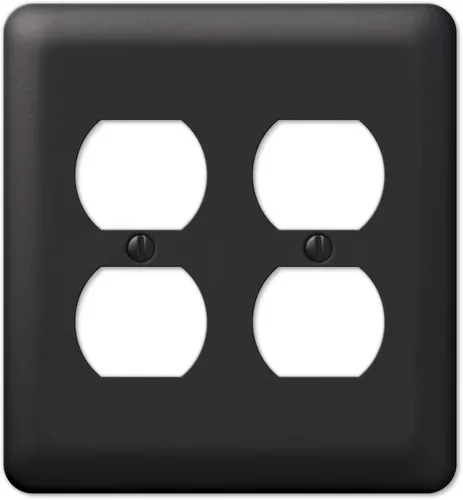 Vista 8 de Amerelle Devon Single Rocker - Placa de pared de acero en almendra
