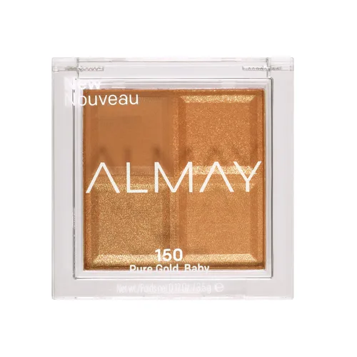 Vista 19 de Almay Shadow Squad, Never Settle, 1 unidad, paleta de sombras de ojos, 120 Never Settle Nunca te conformes