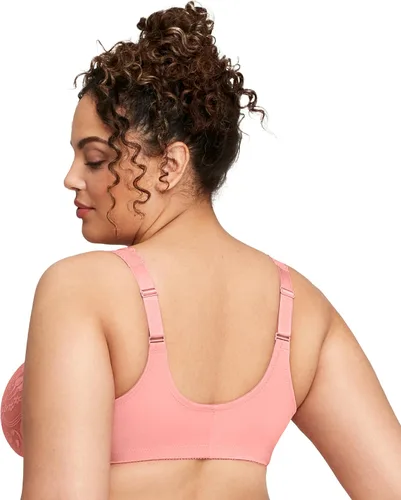 Vista 8 de Glamorise Women's Plus Size Wonderwire Lace Front-Closure Underwire #9245
