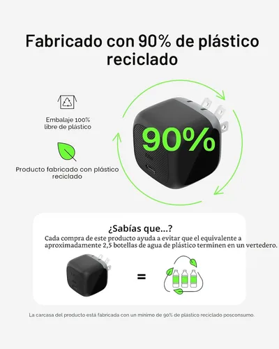 Vista 8 de Belkin Bloque de carga USB C de 65 W - Cable USB C incluido - Carga súper rápida, tipo C - Apple iPhone 17, Air, Pro, Samsung Galaxy S25, Google