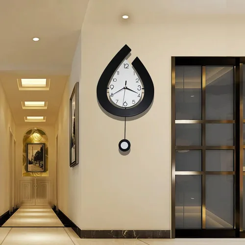 Vista 8 de Relojes de pared decorativos para decoración de sala de estar, modernos relojes de pared grandes que funcionan con pilas para dormitorio, oficina