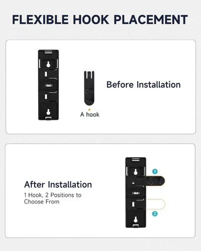Vista 5 de AIKE EasyPush - Dispensador de jabón líquido para montaje en pared Negro