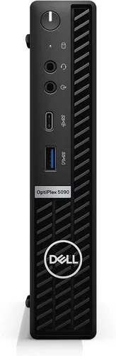 Vista 6 de Dell Optiplex 5090 Micro Desktop Core i5-10500T - Disco duro SSD de 512 GB - 16 GB RAM 6 núcleos @ 3.8 GHz Win 11 Pro Negro (renovado)
