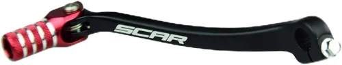 Vista 8 de Palanca de cambio plegable SCAR de engranajes forjada Compatible con Honda CRF 110 CRF110 CRF110F 13-26 - Rojo