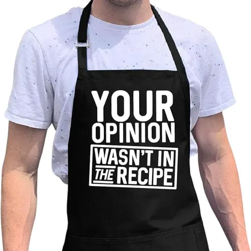 Vista 14 de ApronMen - Funny Apron For Men - BBQ Gifts for Men & Unique Gifts for Fathers - Mens Aprons for Grilling Un delantal es solo una capa