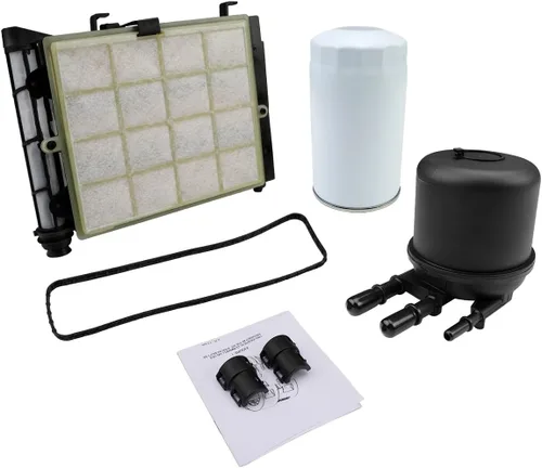 Vista 17 de Separador de agua con filtro de combustible diésel de 6.7 Power-stroke │Reemplazo para motores diésel Ford F250 F350 F450 F550 Super Duty V8