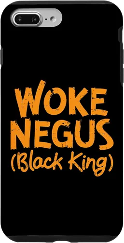 Vista 9 de Funda de regalo para iPhone 14 Woke Negus Black King Black Pride Afroamericanos