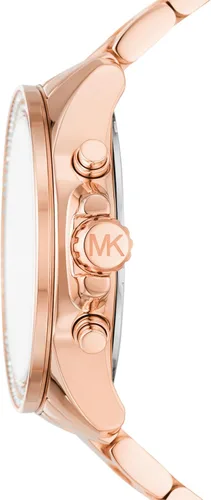 Vista 2 de Michael Kors Whitney - Reloj de acero inoxidable con detalles ostentosos