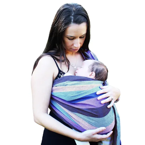 Vista 12 de Transportador de bebé con eslinga anillo soporte para cadera para bebés y niños pequeños, Autumn Carrier for Newborns Infants Toddlers, Adjustable