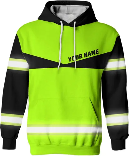 Vista 31 de Uniform Company - Polo reflectante de alta visibilidad para hombres y mujeres, polo de seguridad, ropa de trabajo para trabajadores