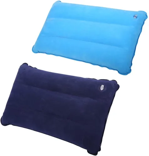Vista 8 de plplaaoo Almohada de camping, almohada inflable de PVC, almohada plegable para mochileros, almohada de campamento lavable, almohada de viaje