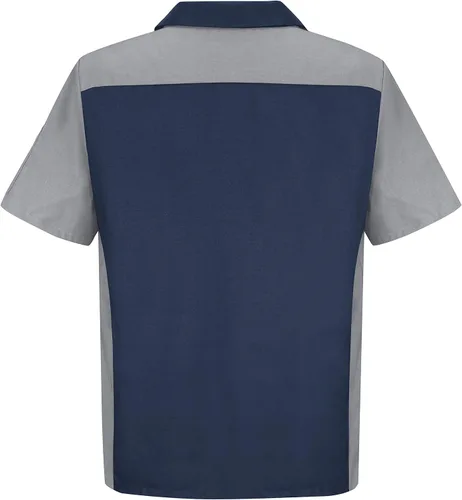 Vista 2 de Red Kap Men's Ripstop Crew Shirt, Short Sleeve