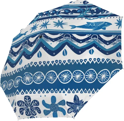 Vista 27 de Sombrillas de protección solar UV para lluvia, paraguas plegable automático resistente al viento para caminar y viajar