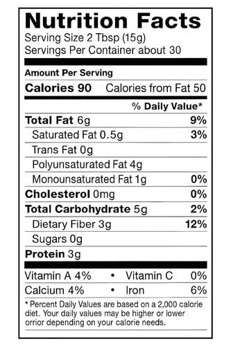 Vista 3 de Trader Joe's Harina orgánica de linaza sin gluten, 1 lb (16 oz)