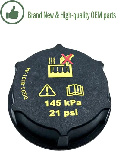 Vista 3 de Tapa del tanque de expansión del radiador, tapa de depósito de refrigerante para Ford Focus Mustang Fusion Escape F150 F250 F350 F450 F550 F600