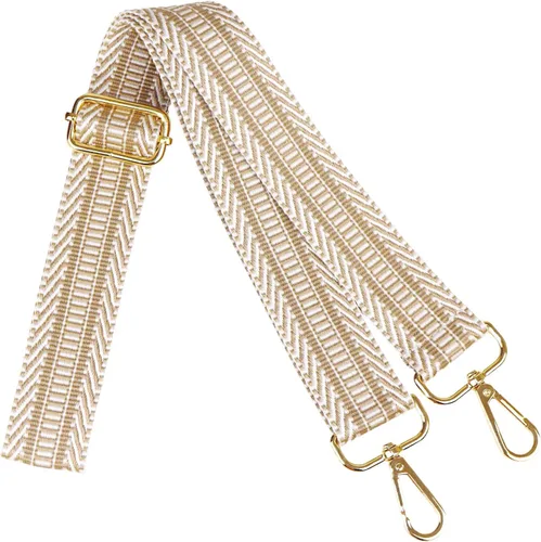 Vista 10 de Correa de bolso de 1.97 pulgadas de ancho, correa ajustable de repuesto para bolsa cruzada de hombro Leopardo blanco negro