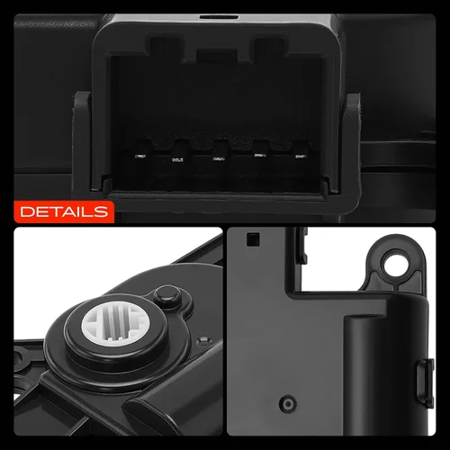 Vista 9 de A-Premium Actuador de puerta de mezcla de calentador HVAC compatible con Hyundai Elantra 2007-2010, Accent 2007-2008 y Kia Soul 2010-2013