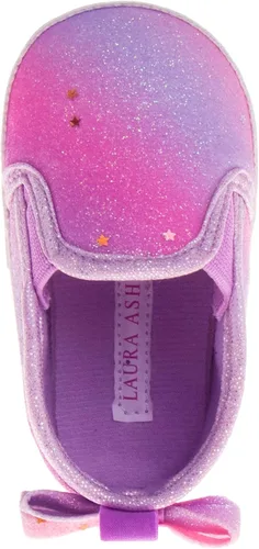 Vista 5 de Laura Ashley Zapatillas de bebé niña botines zapatos de cuna (0-12 meses)