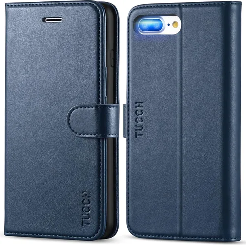 Vista 11 de TUCCH - Funda tipo cartera para iPhone 8 Plus