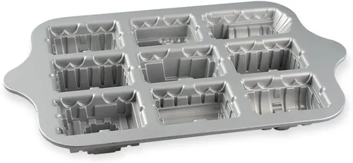 Vista 6 de Nordic Ware Molde para Pastel de Tren, 5 Tazas, Plateado