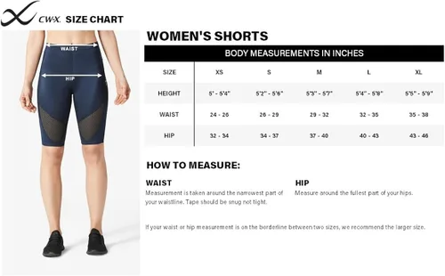 Vista 6 de CW-X Pantalones cortos de compresión Stabilyx para mujer