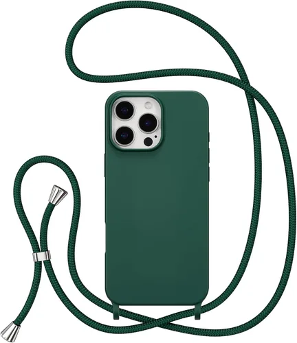 Vista 20 de ZTOFERA Funda para iPhone Air con correa, funda cruzada para teléfono con cordón ajustable para el cuello en los hombros, silicona suave a prueba