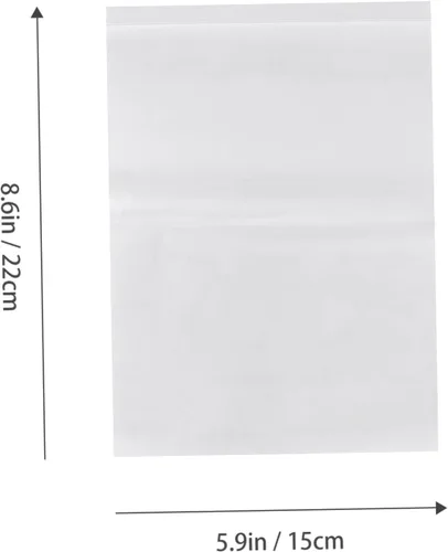 Vista 2 de 100 Uds. Bolsas resellables Bolsas resellables Gavetas Para Organizar Organizador De Maletas Para Viaje Cajones De Para Organizar Bolsas De