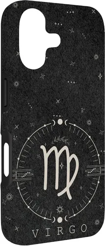 Vista 3 de Aesthetic Virgo Zodiac Sign Astrological Stars Celestial Case for iPhone 17