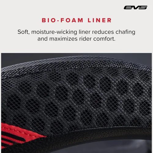 Vista 16 de EVS R2 Race Collar, Neck Support Karting/Motocross/Off-Road, Impact Foam