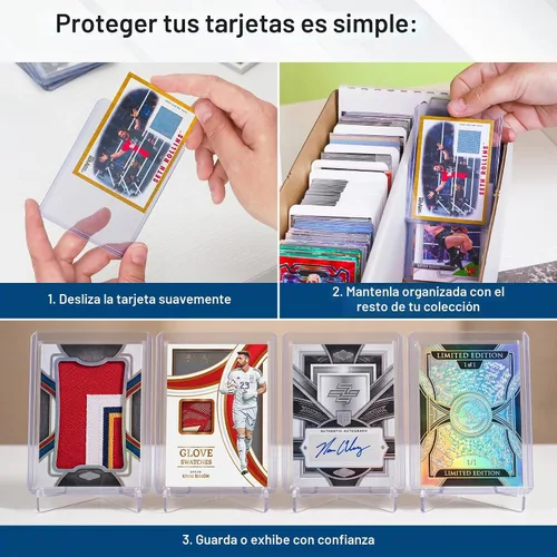 Vista 4 de BCW Portatarjetas gruesas de 79 puntos para tarjetas reliquias, PVC 79 Pt. / 0.079 in
