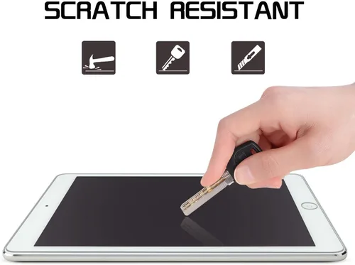 Vista 4 de SPARIN protector de pantalla para iPad de 6ª y 5ª generación de 9.7 pulgadas, vidrio templado compatible con iPad Air 2, apto para funda