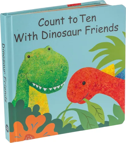 Vista 9 de Mary Meyer Libro de tablero de cuentos para bebés y niños pequeños, 8 x 8 pulgadas, amigos de dinosaurios