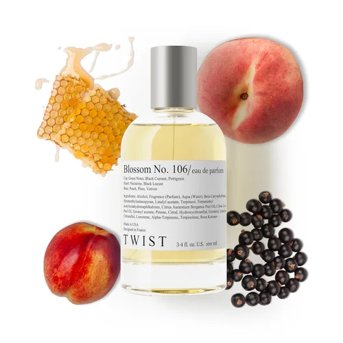 Vista 76 de Twist - Addicted No. 3 - Eau De Parfum inspirado en Y. Black Opium, Perfume de larga duración para mujer, Ámbar y Vainilla, Vegano, Ingredientes