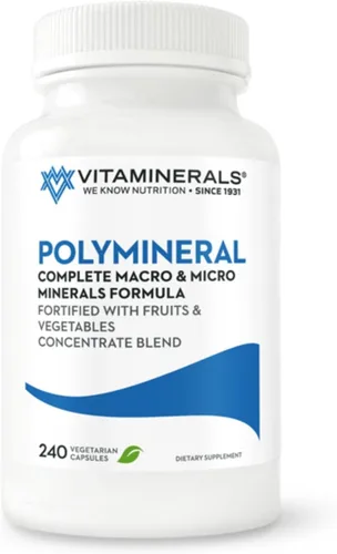 Vista 8 de VITAMINERALS 16 fórmula mineral integral polimeral, 90 cápsulas vegetales