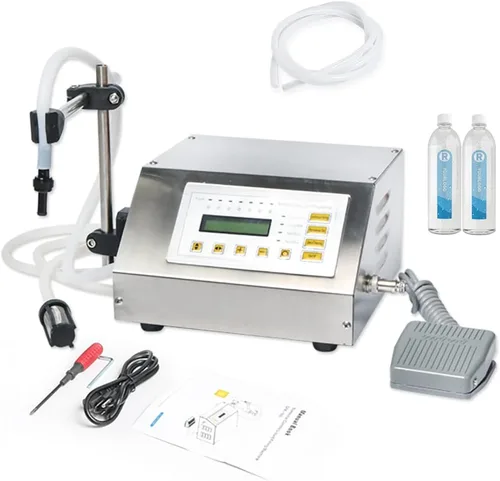 Vista 7 de ZONEPACK Máquina de llenado de líquidos Bomba de llenado numérico Control digital Agua de bebida de 0.2 fl oz a 118.3 fl oz GFK160