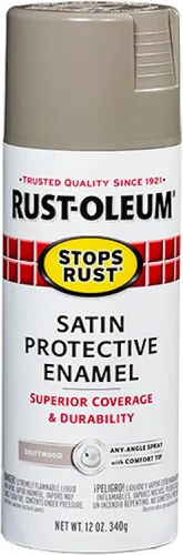 Vista 108 de Rust-Oleum 7776830 - Pintura en aerosol para prevención del óxido, 12 onzas, negro plano