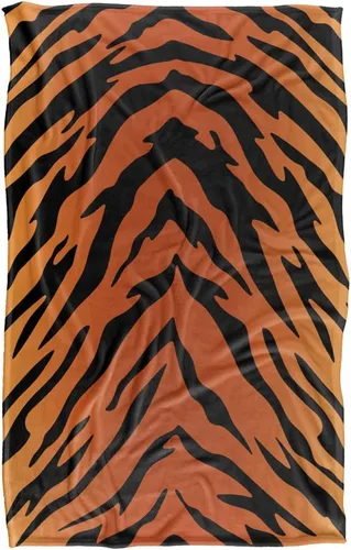 Vista 2 de LOGOVISION Tiger Print Silky Touch Super Soft Throw Blanket 36" x 58