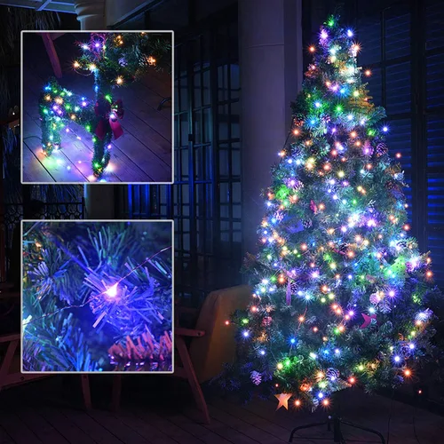 Vista 3 de Osteplus - Luces de botella de vino con corcho, paquete de 6 con 6 baterías de repuesto, mini cadena de luces de hadas, funciona