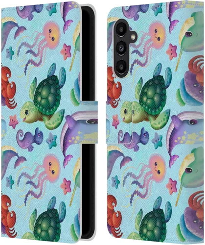 Vista 106 de Head Case Designs Officially Licensed Carla Morrow Colorful Space Dice Patterns Leather Wallet Case Compatible with Samsung Galaxy A07 4G