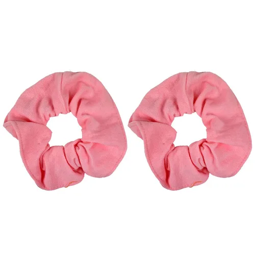 Vista 31 de Set of 2 Large Solid Scrunchies (Beige)
