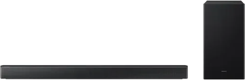 Vista 10 de SAMSUNG Barra de sonido HW-S60B de 3.1 canales con Dolby Atmos, DTS Virtual:X Q Symphony, sonido adaptativo, modo de juego, conexión Bluetooth, 2022