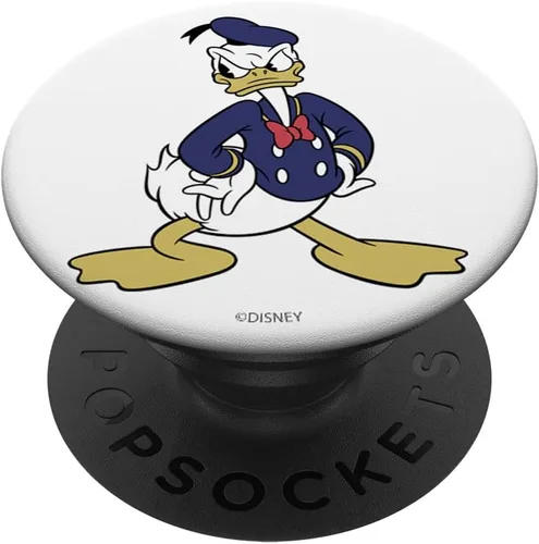 Vista 6 de Disney Mickey And Friends Donald Duck Angry Portrait PopSockets MagSafe PopGrip para iPhone
