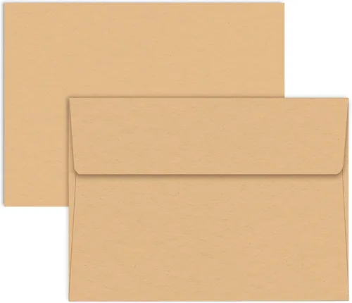 Vista 12 de Paquete de 50 sobres de 4 x 6 pulgadas para invitación, sobres A6 autosellantes para tarjetas, fotos, bodas, cumpleaños, fiestas, baby shower