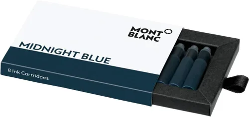 Vista 10 de Montblanc Cartuchos de tinta negro permanente 107757 – Recambios de pluma estilográfica a prueba de documentos en negro – 8 cartuchos de pluma