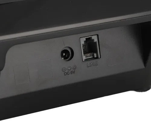 Vista 6 de Luocute Sistema extensible de teléfono con cable e inalámbrico con contestador digital y bloqueo de llamadas, pantalla grande de 2 pulgadas y esfera