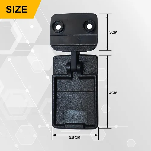 Vista 2 de GXARTS Pestillo de bloqueo de ventana deslizante trasera Reemplazo 69370-35010 Compatible con 1995-2000 Toyota Tacoma 1989-1995 Pickup 1992-2005